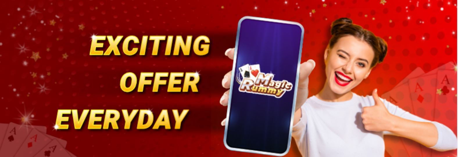 Join Magic Rummy to get welcome bonus